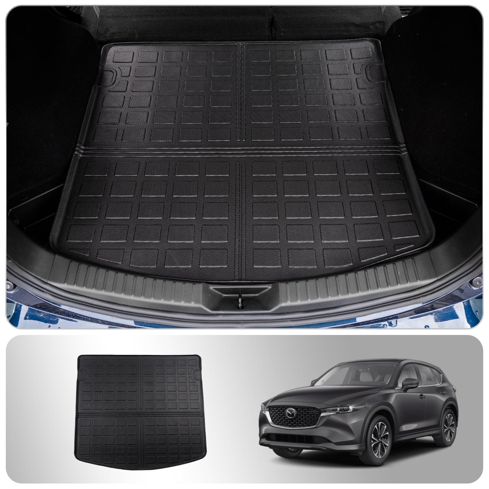 Fit 2023 2024 Mazda CX5 Trunk Mat Cargo Liner TPE All Weather Trunk Liner 2023 CX5 Accessories