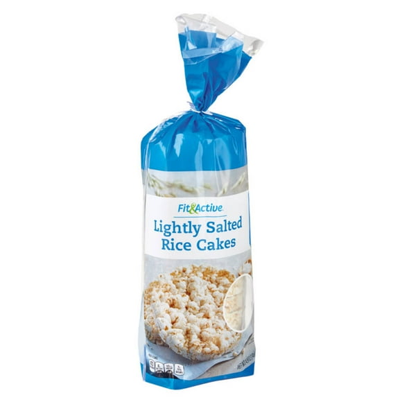 Fit & Active Lightly Salted Rice Cakes, 4.9 oz