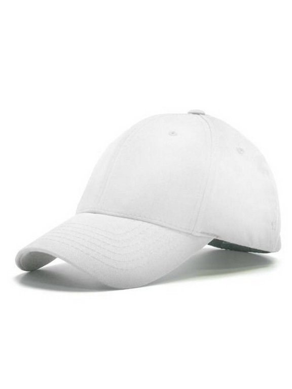 Fit All Flex Fitted Hat, Large-X Large, White