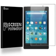 Fit Amazon Fire HD 10 9th Gen, 2019 / Fire HD 10 2017 / Kids Edition [BISEN] Tempered Glass Screen Protector, Anti-Scratch, Anti-Shock, Shatterproof, Bubble Free