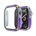 thumbnail image 1 of Fit for Apple Watch Series 9/8/7 45mm Case Bumper with Screen Protector, [Matte Metal Aluminum Bezel][Soft TPU Bumper] Anti-Scratch & Military-Grade Cover for iWatch Series 9/8/7 45mm,Colorful, 1 of 10
