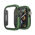 thumbnail image 1 of Fit for Apple Watch Ultra 2/1 49mm Case Bumper with Screen Protector, [Matte Metal Aluminum Bezel][Soft TPU Bumper] Anti-Scratch & Military-Grade Cover for iWatch Ultra 2/1 49mm,Green, 1 of 10
