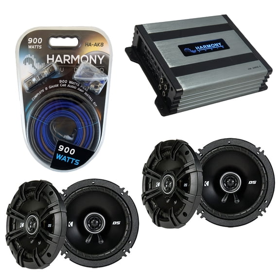 Fit BMW 1 Series 2008-2013 Factory Speaker Replacement Kicker (2)DSC65 HA-A400.4