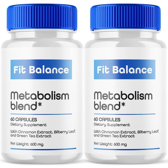 Fit Balance Advanced Formula Pills Supporting Energy and Healthy Lifestyle FitBalance 120 Capsules