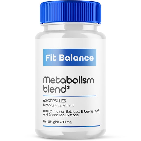 Fit Balance Advanced Formula Pills Supporting Energy and Healthy Lifestyle FitBalance 60 Capsules