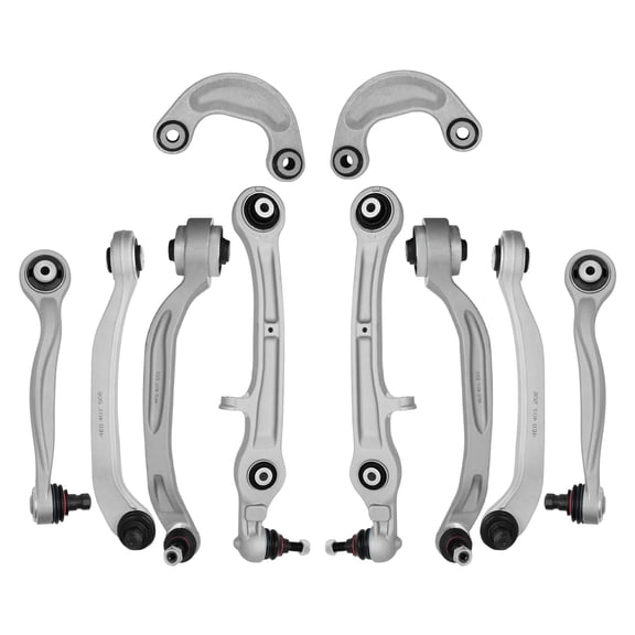 Fit Bentley Gt Gtc Flying Spur Front Suspension Upper Lower Control Arms 10PCS