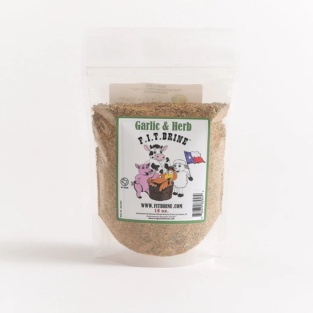 Fit Brine Spice Garlic Herb 8 oz (Pack of 12)
