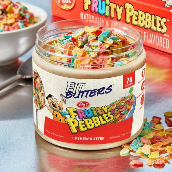 Fit Butters Fruity PEBBLES Cashew Butter