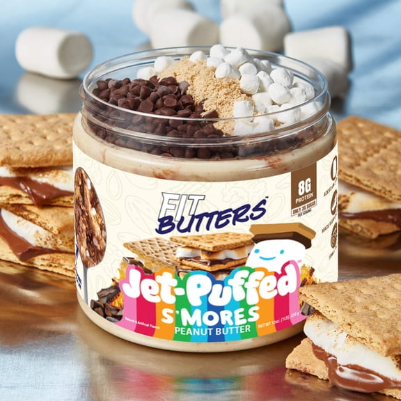 Fit Butters JET-PUFFED S'Mores Peanut Butter