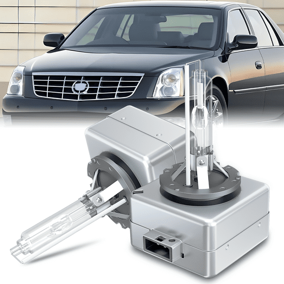 Fit for Cadillac 2006 2007 2008 2009 2010 2011 DTS 2003-2013 CTS D1S HID Xenon Headlight Bulbs,300% Brightness,High Low Beam Light Bulb,6000K White,Plug and Play,Pack of 2
