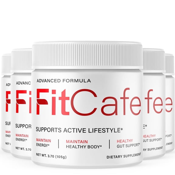 Fit Cafe Advanced Formula Powder Supporting Energy and Healthy Lifestyle FitCafe 150 Servings