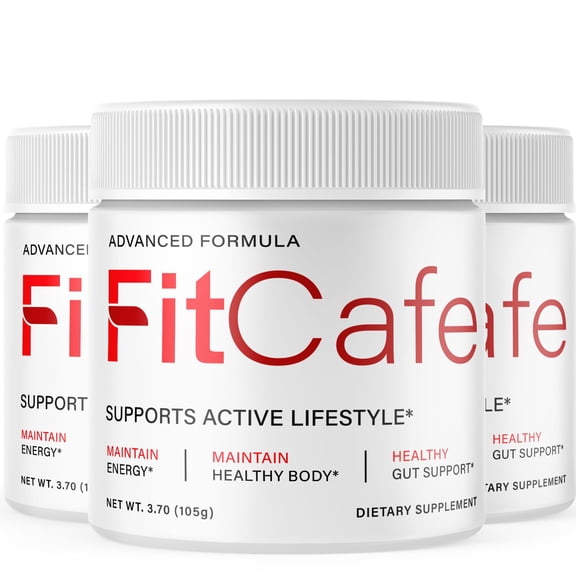 Fit Cafe Advanced Formula Powder Supporting Energy and Healthy Lifestyle FitCafe 90 Servings