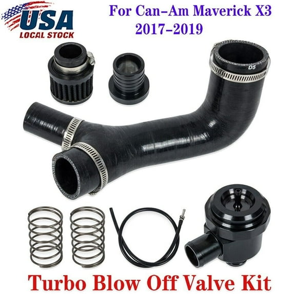 Fit Can-Am Maverick X3 Turbo Blow Off Valve Kit BOV XRS XRC XMR XDS R 2017-2019