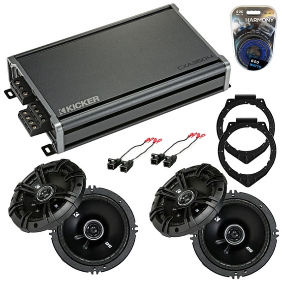 Fit Chevy Cobalt 2005-2010 Factory Speaker Replacement Kicker (2)DSC65 & CXA3604