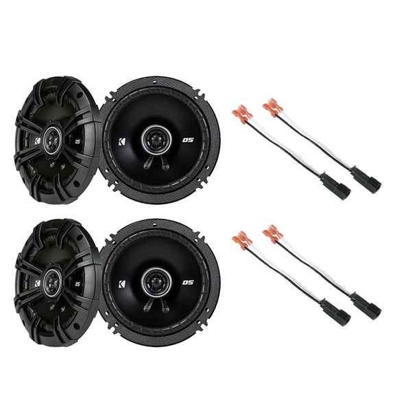 Fits Chevy Corvette 1997-2004 Factory Speaker Replacement Kicker (2)DSC65 Package