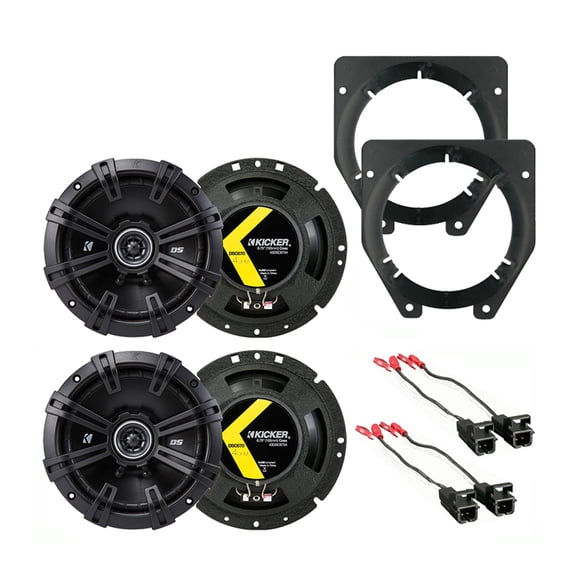 Fit Chevy Van (Full Size) Express 1996-2002 OEM Speaker Upgrade Kicker (2) DSC67