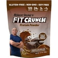 thumbnail image 1 of Fit Crunch Protein Powder, Chocolate Deluxe, 25g Protein, 18 Servings, 1 of 7