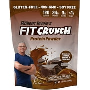 Fit Crunch Protein Powder, Chocolate Deluxe, 25g Protein, 18 Servings