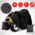 thumbnail image 1 of Fit Deck up to 72"/55" Universal Waterproof Riding Lawn Mower Tractor Cover Heavy Duty Garden Protector, 1 of 12