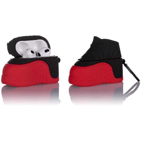 Fit Designed for Airpods 3rd Generation 2021, Silicone Cartoon Airpod 3 Case Protective Shockproof Cover with Anti-Lost Ring (Skittles)