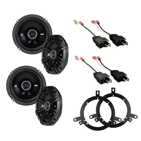 Fit Dodge Durango 1998-2001 Factory Speaker Replacement Kicker (2) DSC65 Package