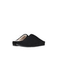 thumbnail image 1 of Fit Flop Women's Chrissie Shearling Black Suede Slipper - 9M, 1 of 3