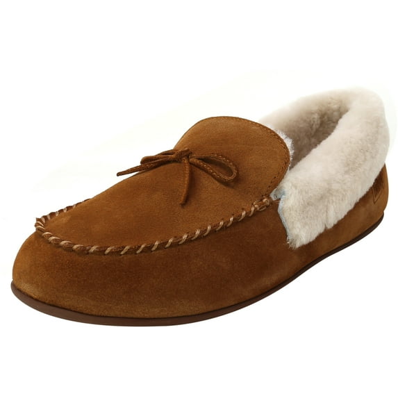 Fit Flop Women's Clara Tumbled Tan Suede Moccasins - 7M