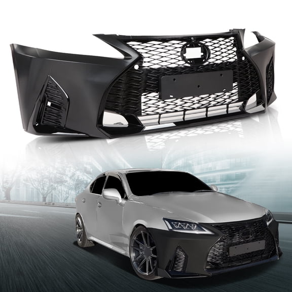 Fit For 06-13 Lexus IS250 IS350 Front Bumper Body Kit Conversion To 21+ F-Sport