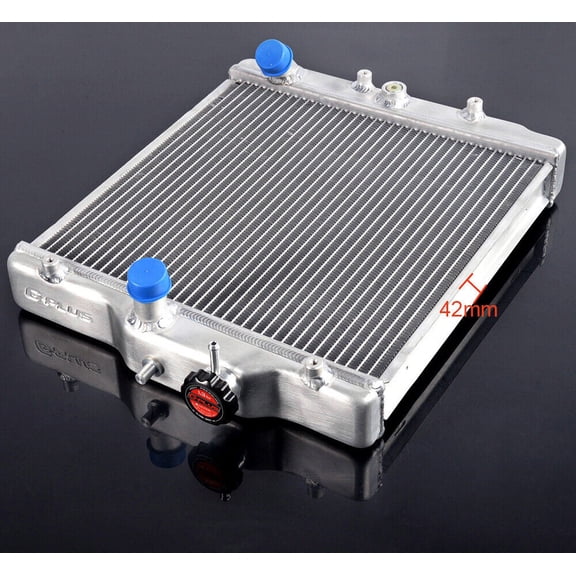 Fit For 1992-2000 Honda Civic D15/16 EG / EK In/Out 28mm 2 Row Aluminum Radiator