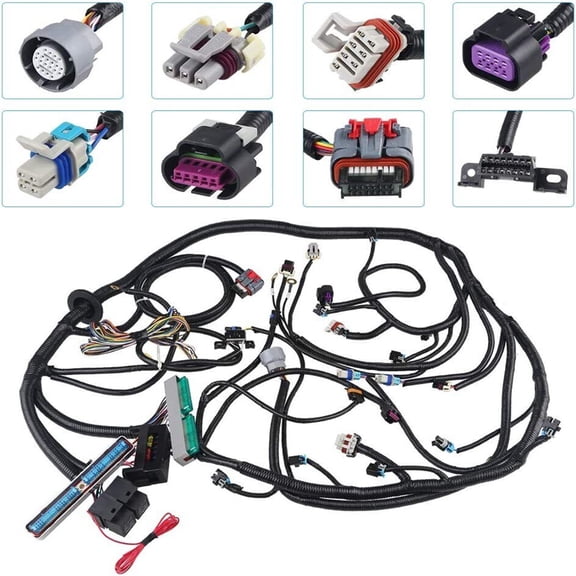 Fit For 2003-2007 LS Vortec Standalone Wire Harness W/4L60E 4.8 5.3 6.0 DBW