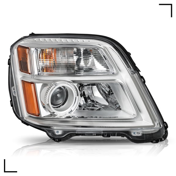 Fit For 2016 2017 GMC Terrain Chrome Halogen Right Side Headlight Assembly 16-17