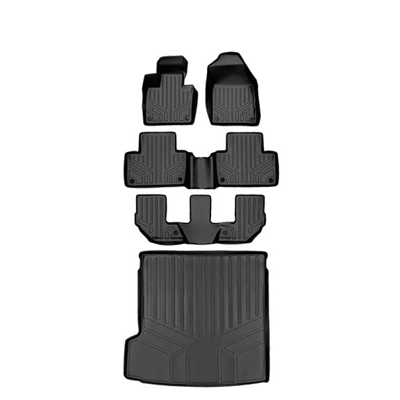 Fit For 2016-2019 Volvo XC90 Custom Fit Floor Mats Cargo Trunk Liner