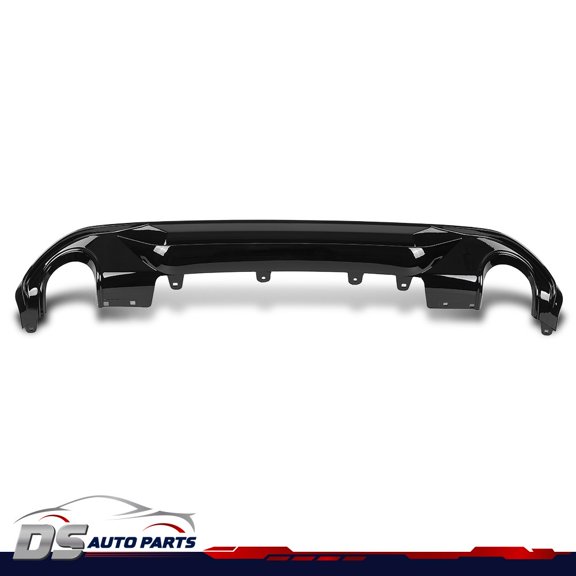 Fit For 2016-2021 BMW X1 F48 F49 AC Style Rear Bumper Diffuser Lip Gloss Black
