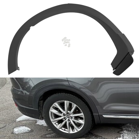 Fit For 2016-2023 Mazda CX-9 Rear Right Fender, Fender TK4851W50F, Rear Right Fender Wheel Arch Molding