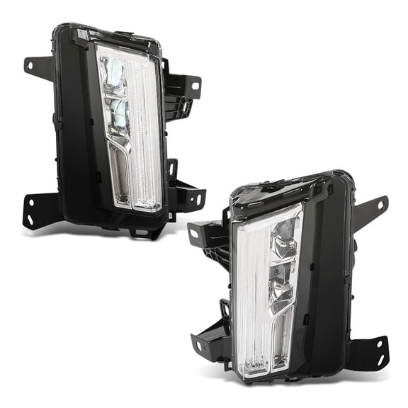 Fit For 2017-2020 Cadillac XT5 LED DRL Cornering Lamp Fog Light Left+Right Side