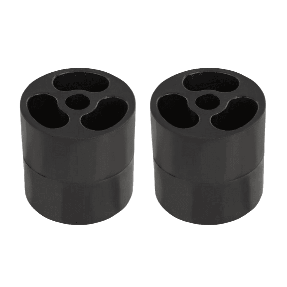 Fit For 3" Tall x 3" Wide Body Lift Heightening Block Kit 3396 Black 2Pcs