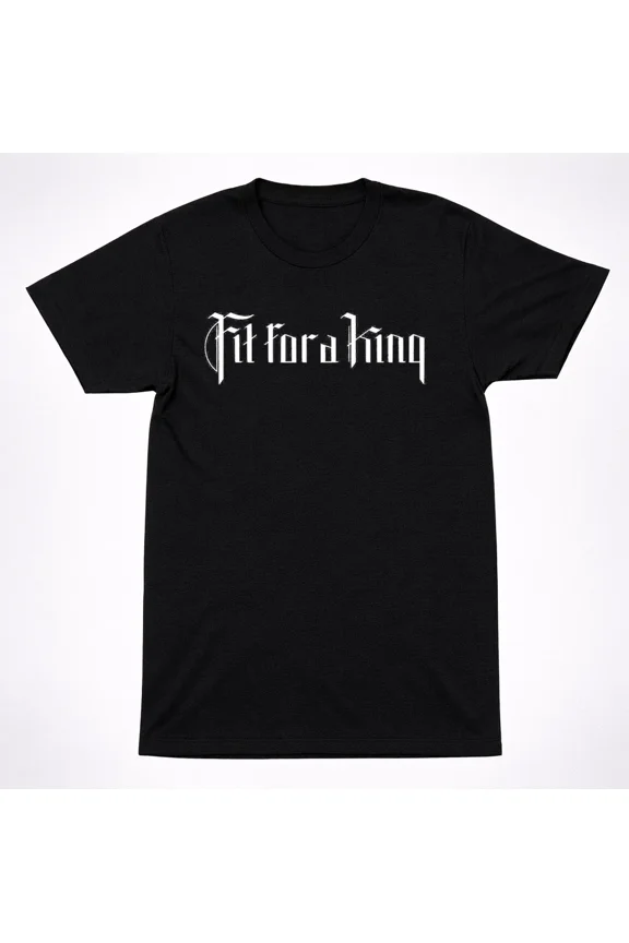 Fit For A King Logo T-Shirt – Modern Metalcore Heavy Music shirt Tee