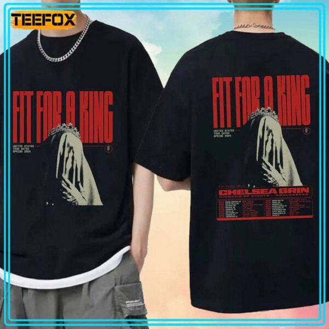 Fit For A King Tour 2024 Concert TShirt