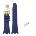 thumbnail image 1 of Fit For AP Watch Fit For Audemars Fit For Piguet Black blue gray 15400 15703 26331 26320 Rubber silicone Watchband Men's Watch Strap Band 26mm, 1 of 5