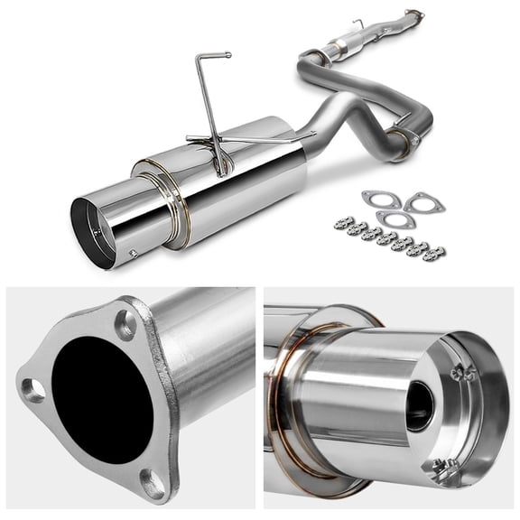 Fit For Acura Integra DC1 DC2 GS LS RS 1994-2001 Stainless Steel Catback Exhaust System