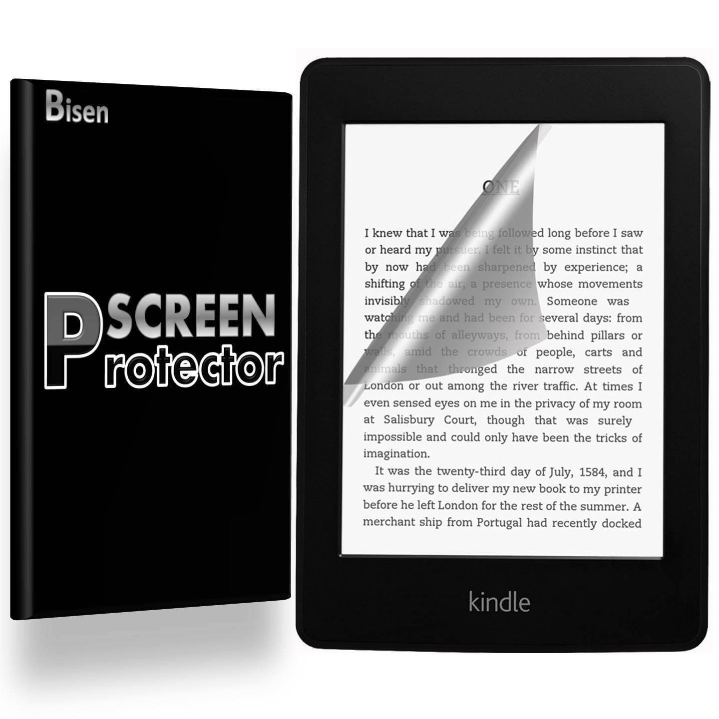 Kindle Paperwhite Screen Protector + White Carbon Fiber skin  Protector