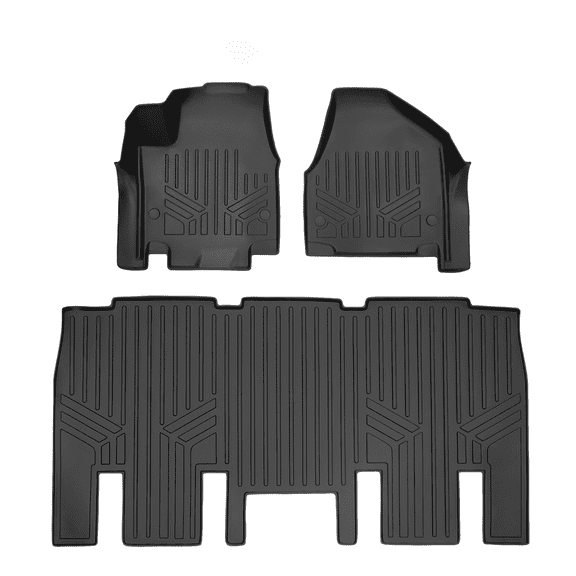 Fit For Chrysler Pacifica 2017-2024 Custom Fit Floor Mats 2 Rows Liner Set
