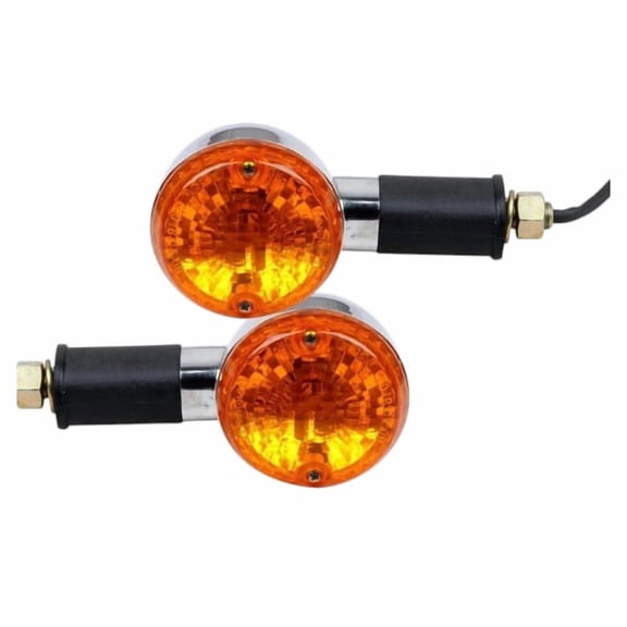 Fit For Classic, Bullet Front Rear Round Turn Signal Side Indicator, Light Blinker