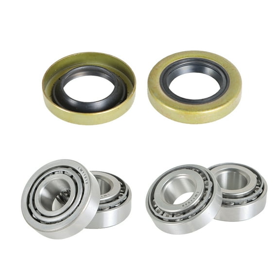 Fit For Club Car DS 1982-2002 Golf Cart 2 Set Front Wheel Bearings and Seal Kit