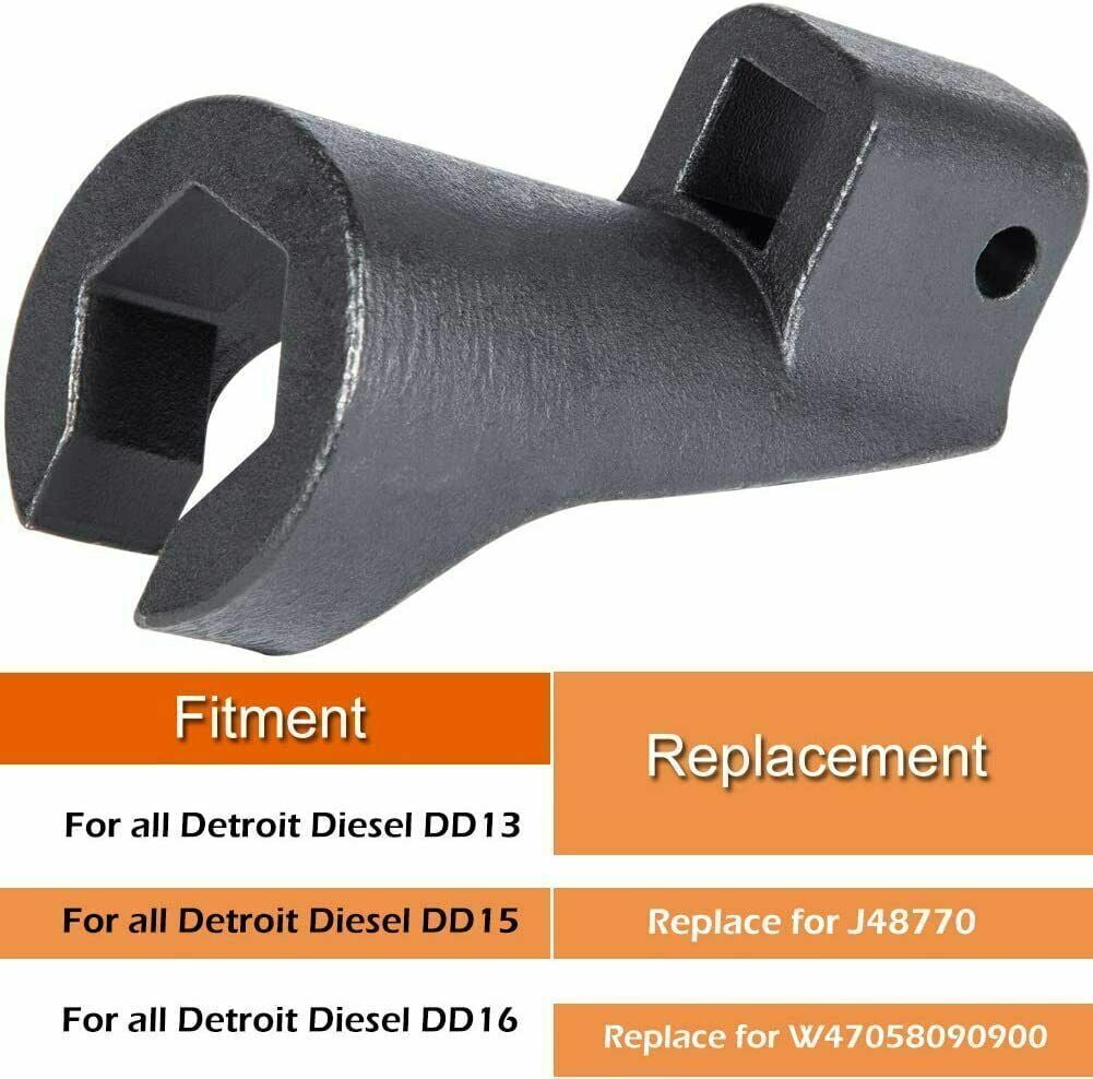19MM High Pressure Fuel Line Socket J48770 Fits for Diesel DD13 DD15