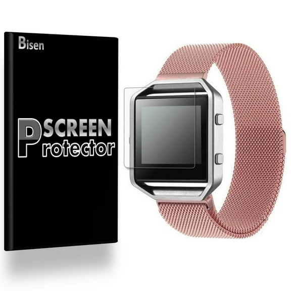 Fit For Fitbit Blaze [4-Pack BISEN] Ultra Clear Screen Protector, Anti-Scratch, Anti-Shock