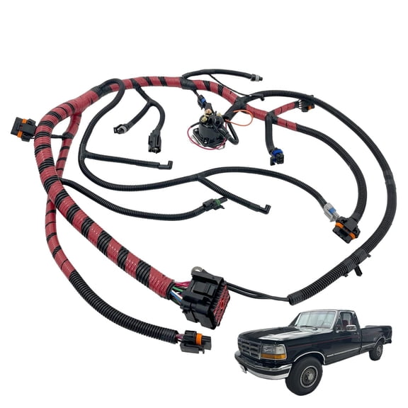 Fit For Ford 1994-96 F250 350 7.3L Turbo Direct Injected Wire harness F6TZ9A451F