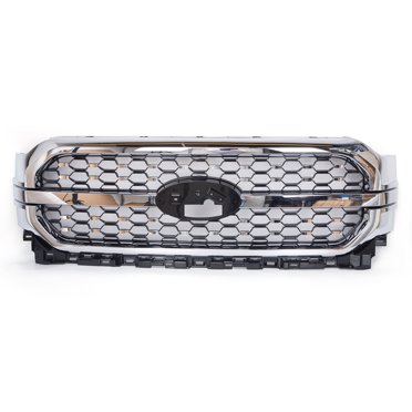 Auto-Perfectparts Chrome Front Upper Grille For 2021-2022 Ford F-150 XLT - ML3Z-8200-CA