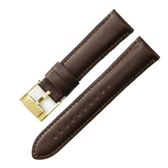Fit For Fossil Ftw1114 Me3110 Fs5436 Stainless Steel Needle Buckle Soft Genuine Leather Watch Strap 22mm