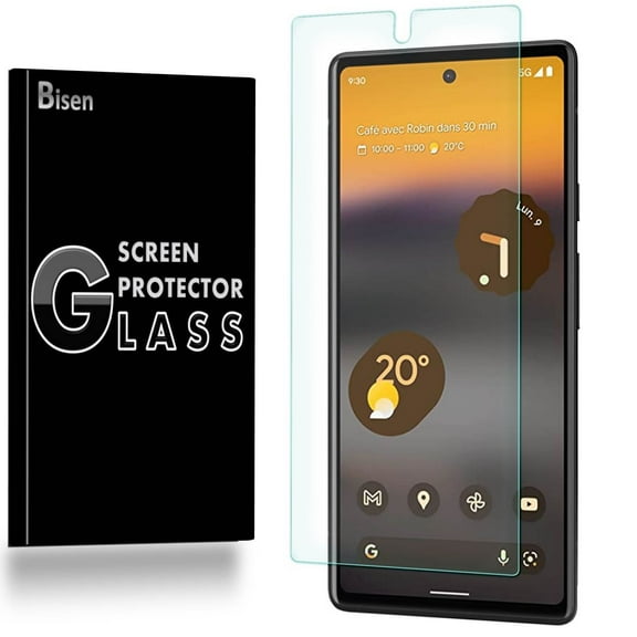 Fit For Google Pixel 7 (2022) [3-Pack BISEN] Screen Protector Tempered Glass, 9H Hardness, Anti-Scratch, Anti-Shock, Bubble Free, Shatterproof